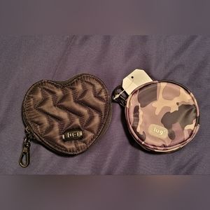Lug Heart & Round pouch combo